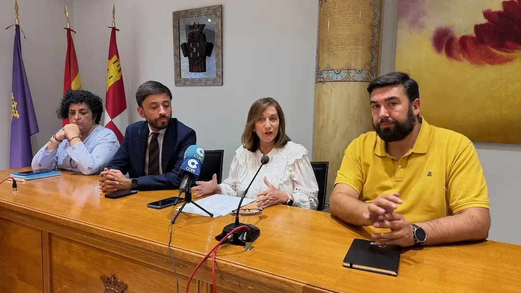 Rueda de prensa alcaldesa de Peñaranda