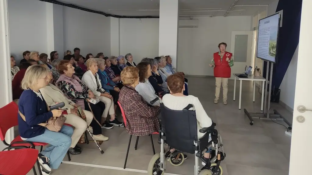 Charla Peñaranda de Cruz Roja sobre el aceite