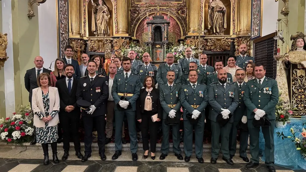 Fiesta de la Virgen del Pilar, patrona de la Guardia Civil