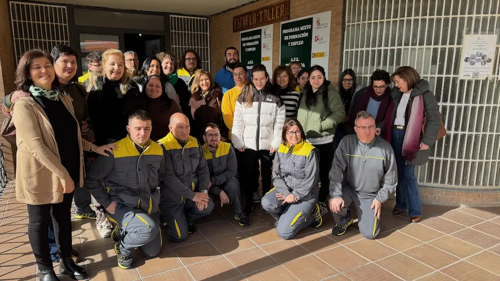 Alumnos de los nuevos programas de formación y empleo de Peñaranda