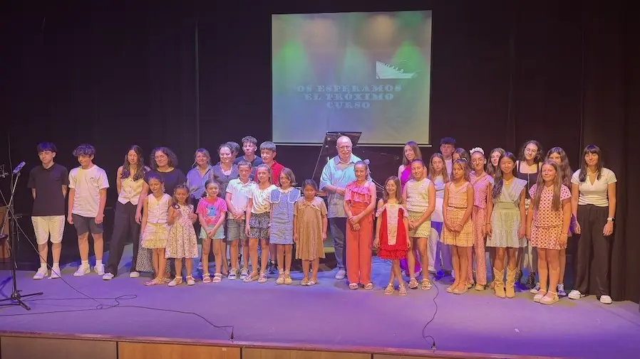 Audición de fin de curso de la Escuela municipal de música de Peñaranda