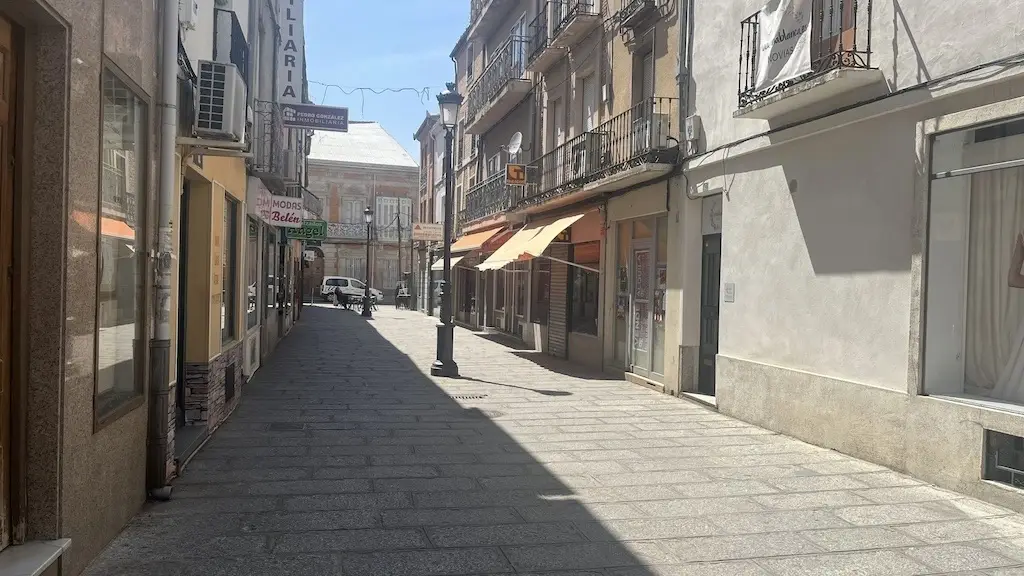 calle Bodegones comercio Peñaranda