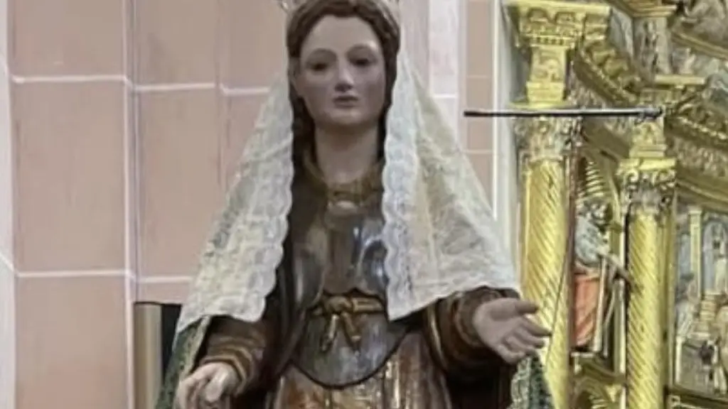 En estas fiestas de la Virgen procesionará esta imagen en Cantalapiedra