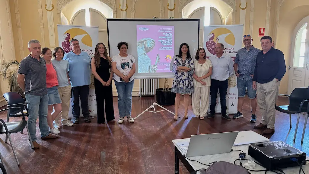 Participantes en el encuentro sobre los empresarios