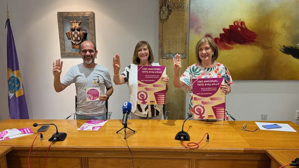 Presentación de la campaña de espacios libres de agresiones sexuales