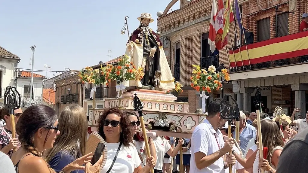 Procesión de San Roque en Macotera
