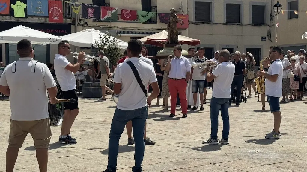 Procesión de San Roque en Cantalpino