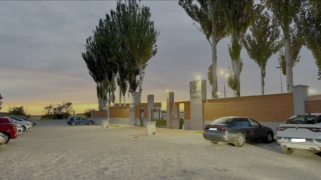 aparcamiento del polideportivo