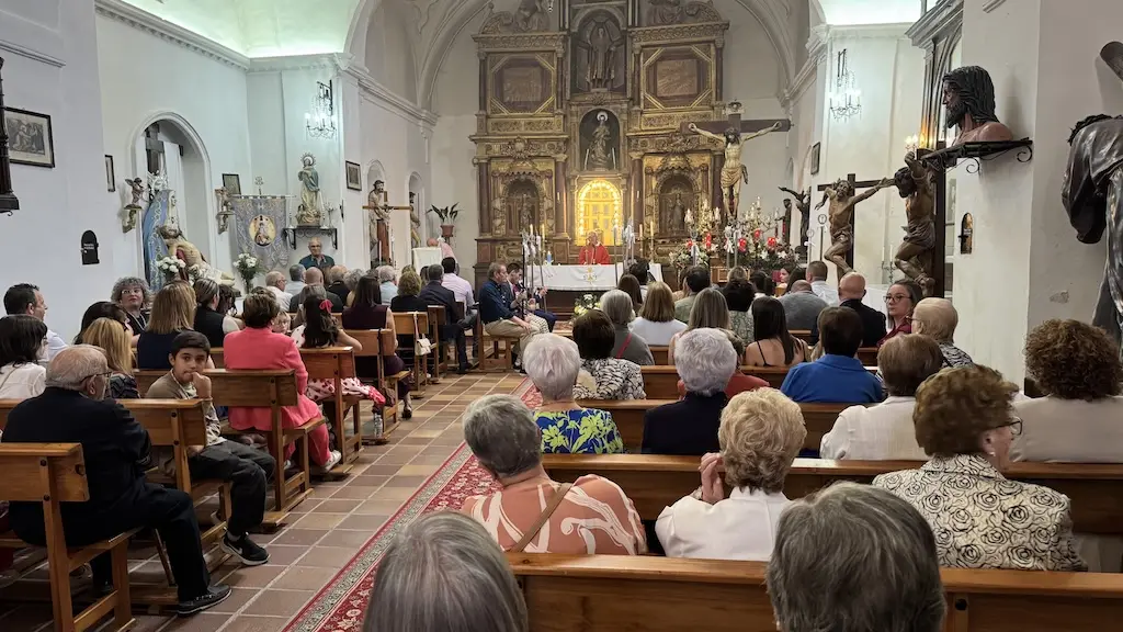 Misa en honor al Cristo de la Agonía en Peñaranda