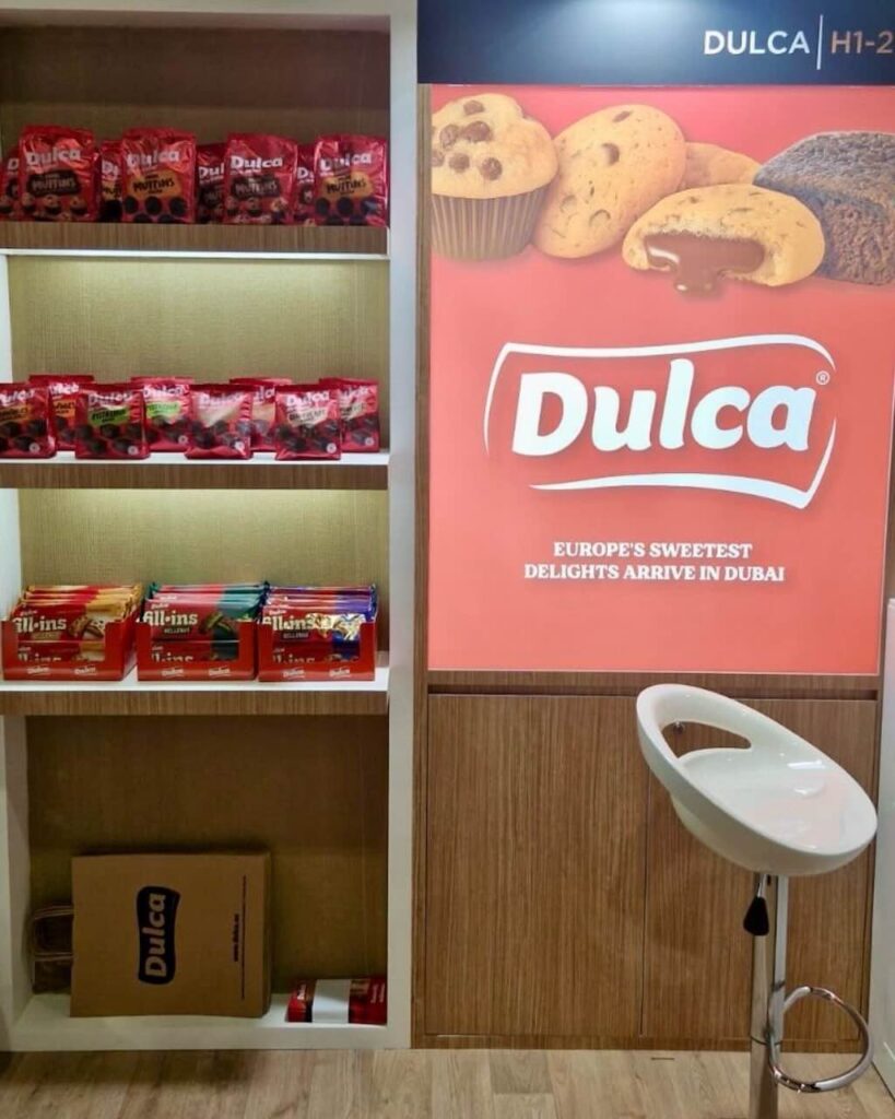 Dulca en la Feria en Dubai