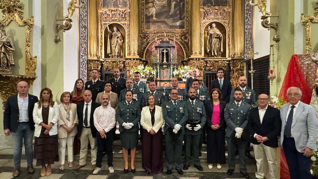 Fiesta de la Guardia Civil en Peñaranda