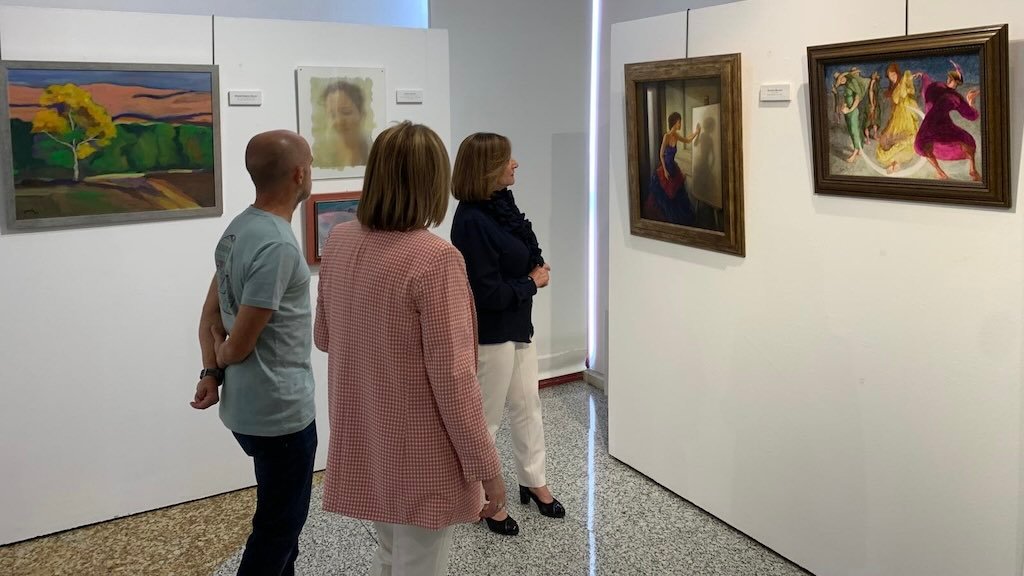 Apertura de la exposición 'Lienzos de luz y sombra', nueva exposición en Peñaranda 'Lienzos de luz y sombra'