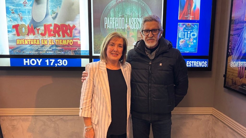 Antonio Hernández junto a la concejala, Sonsoles Núñez