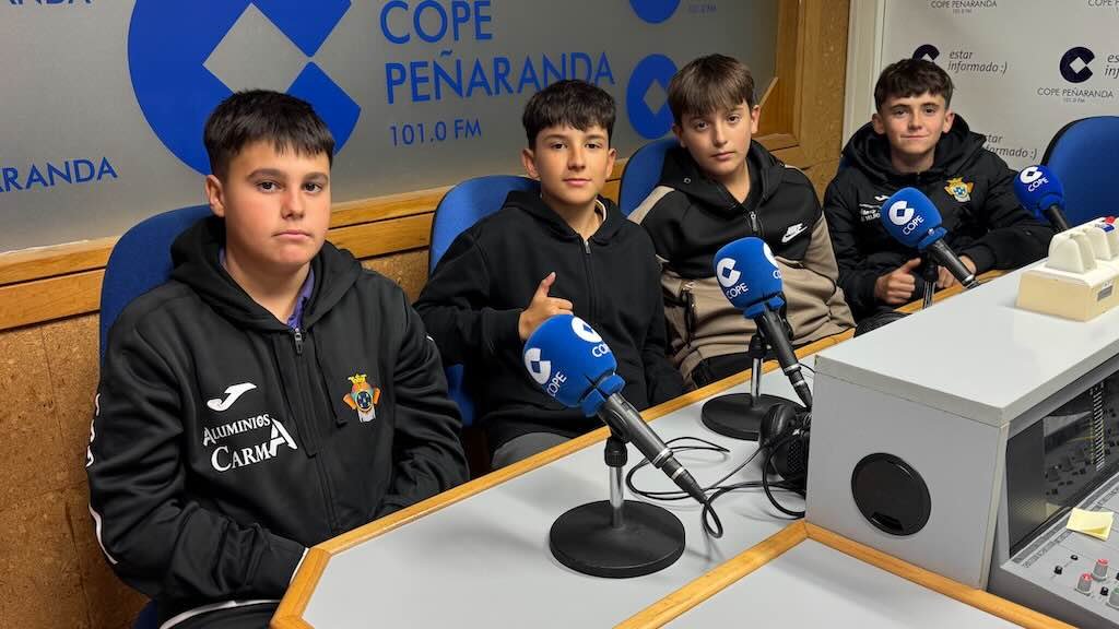 Equipo infantil del CD Peñaranda