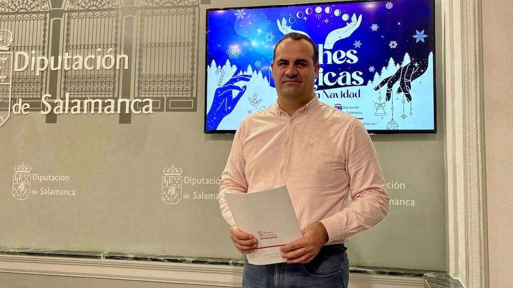 El diputado de Cultura, David Mingo, ha presentado las Noches mágicas de Navidad