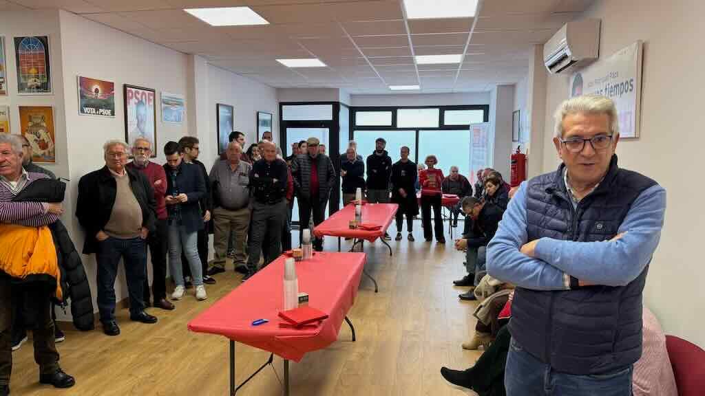 Un momento de acto del PSOE