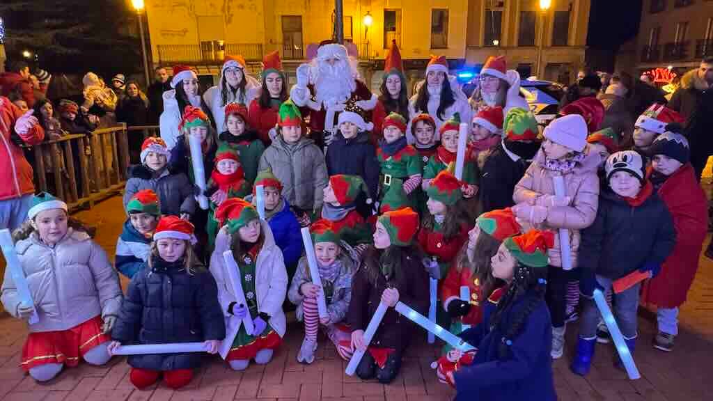 Llegada de Papa Noel a Peñaranda.