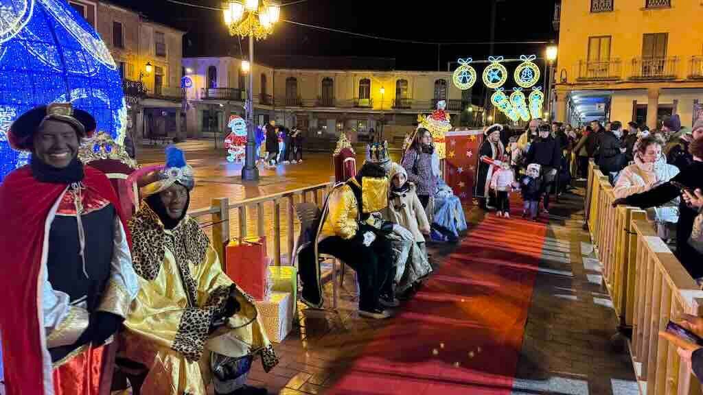 Recepción de los Reyes Magos en Peñaranda