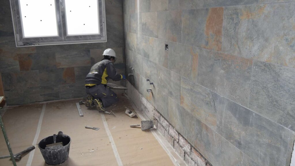 Obras en el Colegio comarcal de Peñaranda