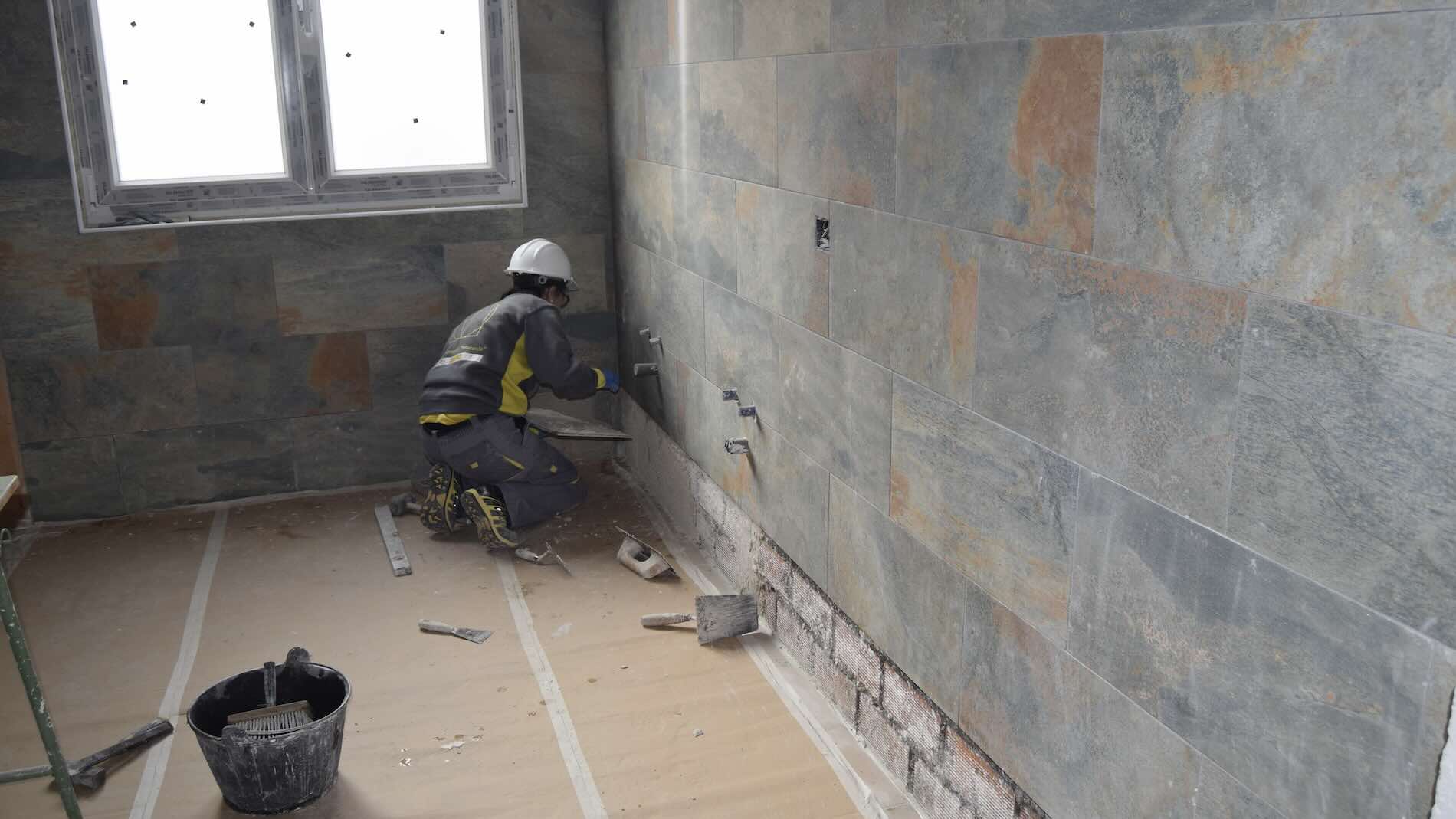 Obras en el Colegio comarcal de Peñaranda