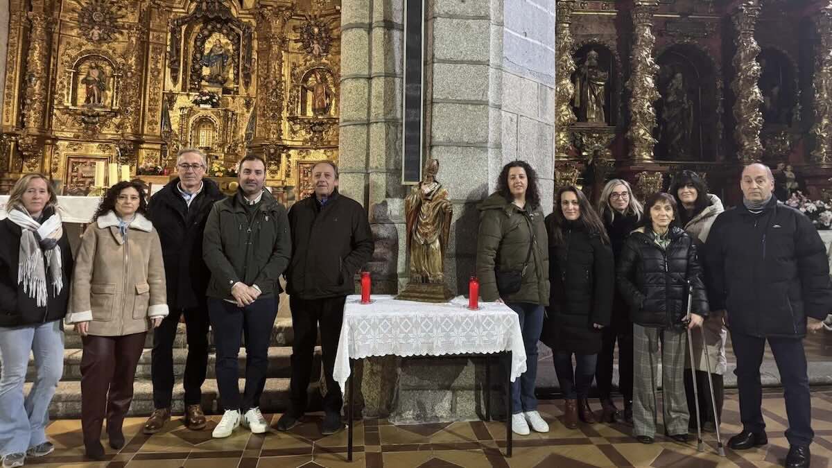 Celebración de San Blas en Macotera