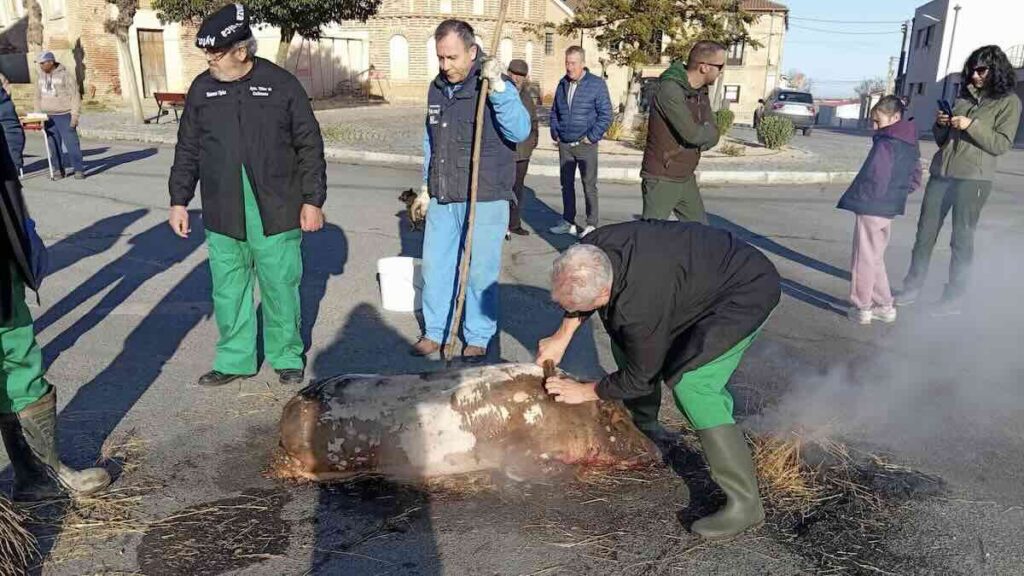 La Asociación Cultural La Corraliza reúne a más de 200 personas en su XIV Matanza tradicional 5 PHOTO 2026 02 23 14 30 00 1