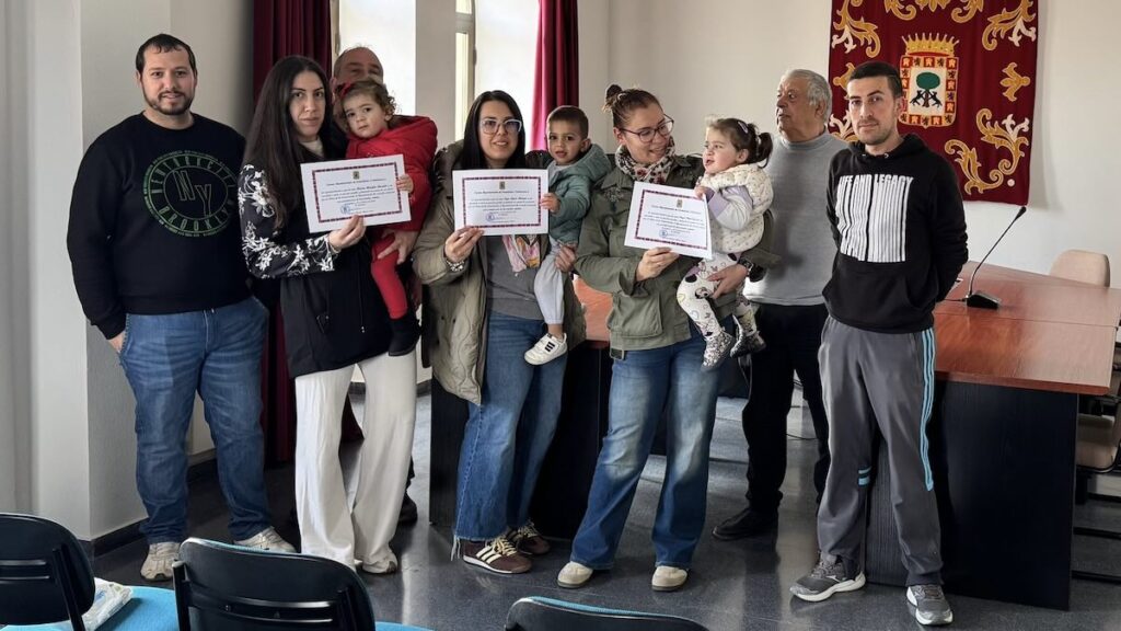 Familias beneficiarias de la ayuda a la natalidad