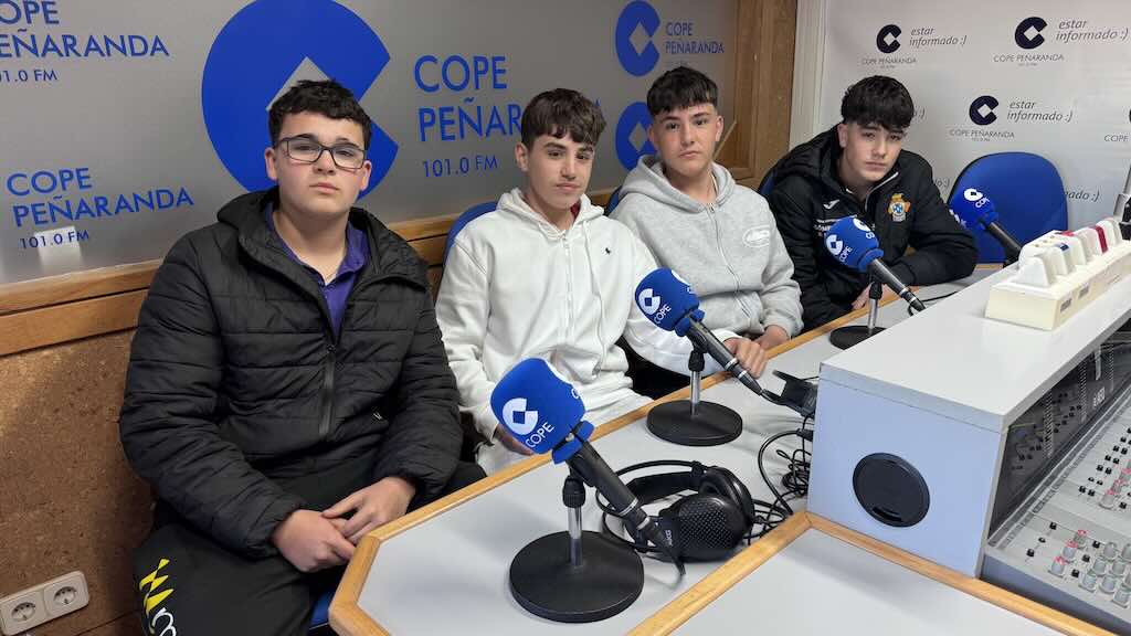 cadetes del CD Peñaranda en Deportes COPE