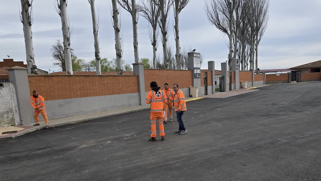 Nuevo aparcamiento del polideportivo