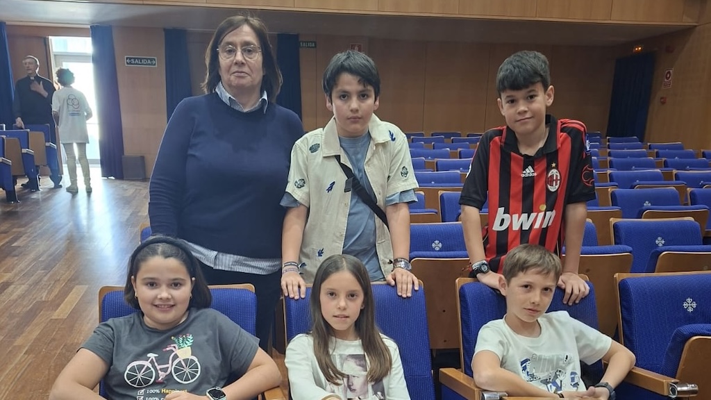 Alumnos del CEIP Miguel de Unamuno en el Relicat Games