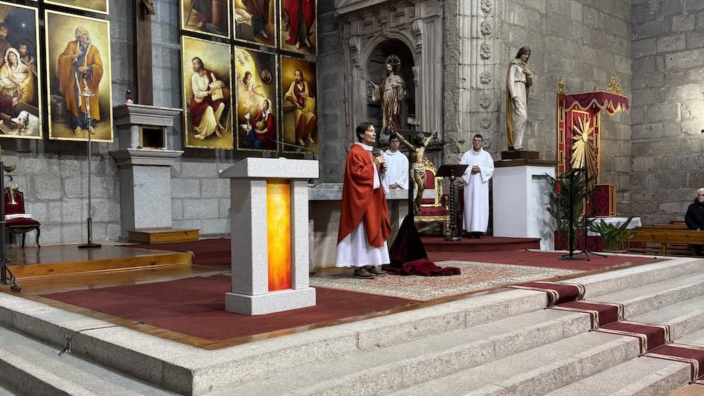Celebración de la Misa de la Pasión en Peñaranda