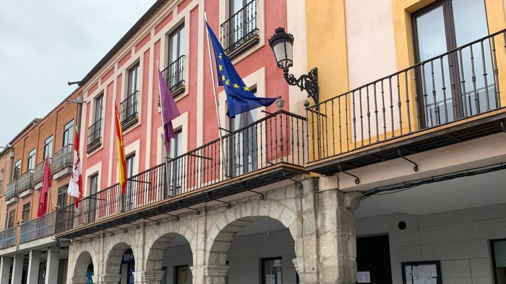 Fachada del Ayuntamiento de Peñaranda