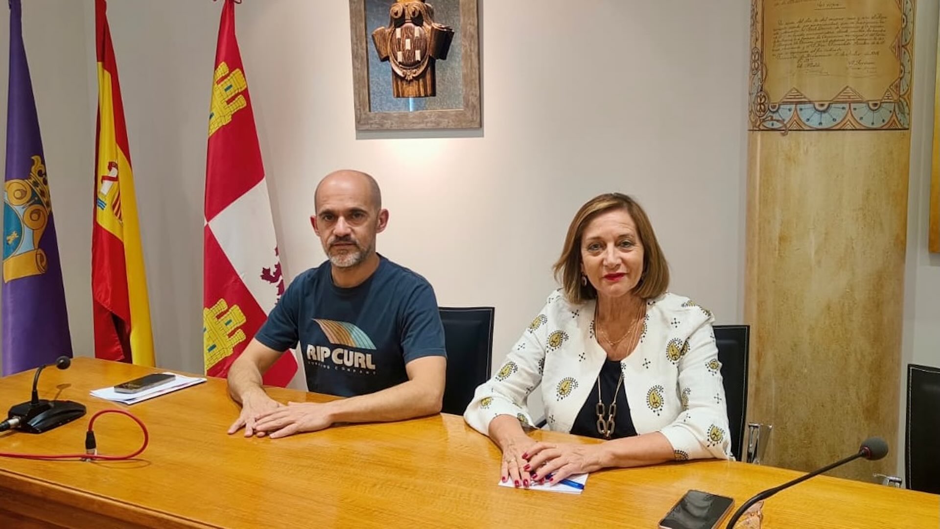 Pedro Pérez y Carmen Ávila valoran las Ferias y Fiestas