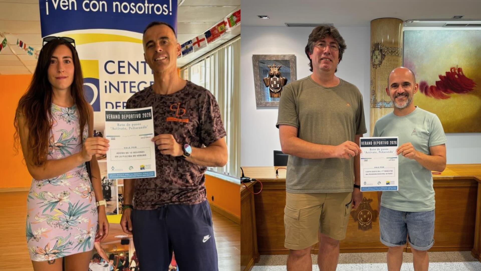 Ganadores de los premios del programa Actívate Peñaranda